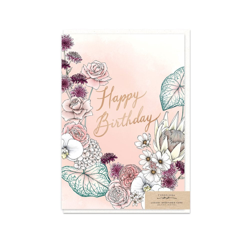 Typoflora Card