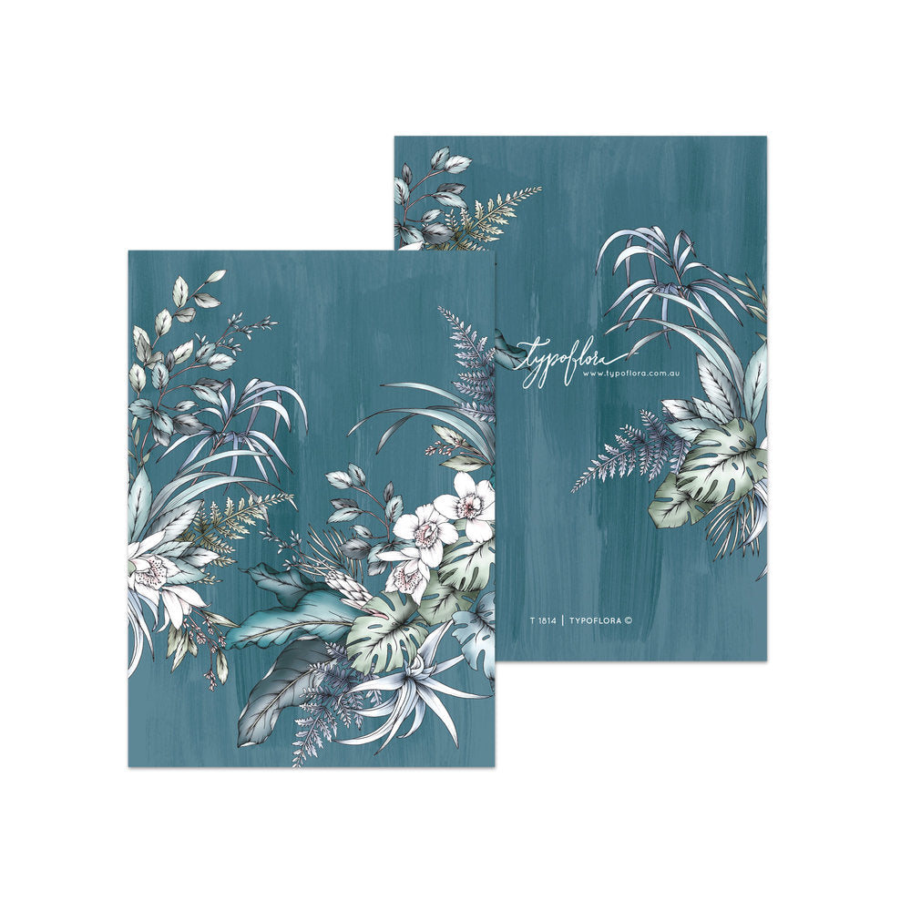 Typoflora pocket notebook